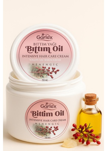 Bıttım Yağı menengiç özlü,yoğun Saç Bakım Kremi,250 ml,doğal bitkisel onarıcı fırsatları