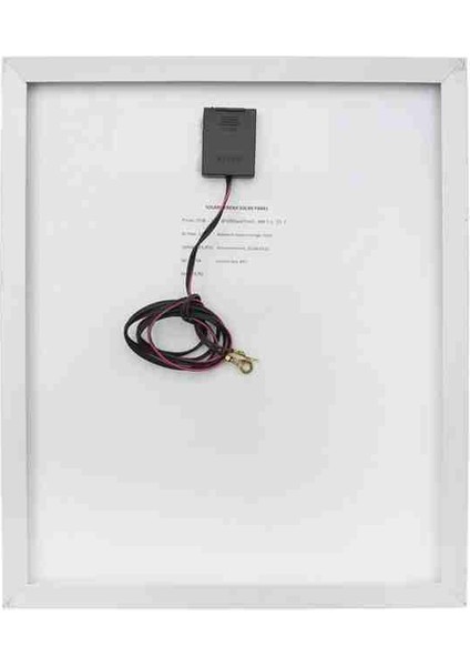 EC57 25W Elektrikli Çit Monokristal Güneş Paneli fırsatları