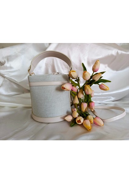 Litaetrend Büzgülü Kova Tip Çanta Bej fiyatları