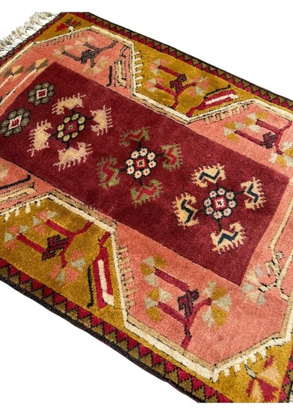 El Dokuma Az Hatalı Milas Halısı 78X96 Kök Boya Halı fiyatları