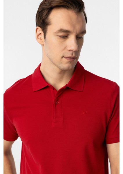 Dar Kesim Pamuk Çekmeyen Kumaş Polo Yaka Tişört fiyatları