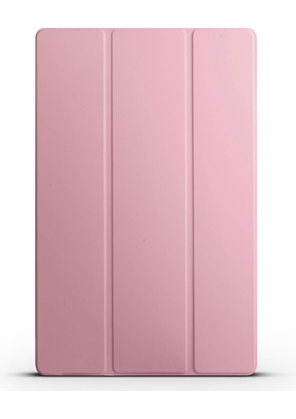 Galaxy Tab S8 Ultra SM-X900 Uyumlu Inc Smart Cover Standlı 1-1 Kılıf-Rose Gold