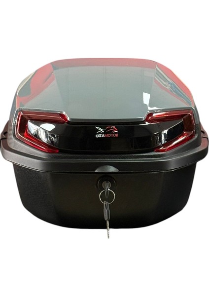 Motosiklet Çantası 33 Litre Metalik Koyu Nardo Gri