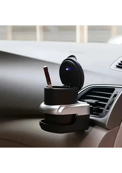 Taşınabilir Oto Araç Içi Mavi LED Işıklı Araba Kül Tablası Oto Küllük (Taşınabilir) modelleri