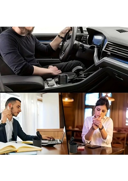 Taşınabilir Oto Araç Içi Mavi LED Işıklı Araba Kül Tablası Oto Küllük (Taşınabilir) indirimleri