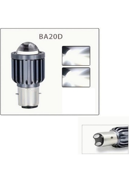 12V BA20D Far Ampulü Motors 6000K fiyatları