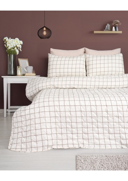 Çift Kişilik Çok Amaçlı Yatak Örtüsü 200 x 220 & 2 Yastık Kılıfı (Pike)