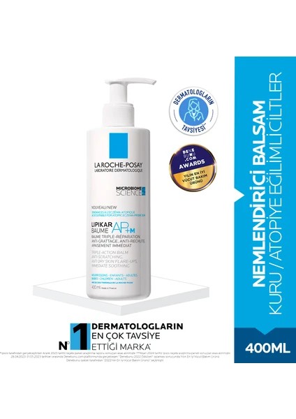 Roche-Posay La Roche Posay Lipikar Ap+M Balsam 400 ml