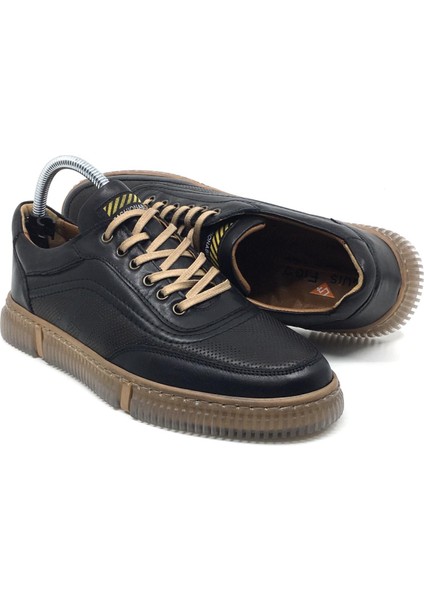 %100 Hakiki Deri Rahat Ortopedik Erkek Günlük Sneaker Spor Ayakkabı Yeni Sezon 39-44