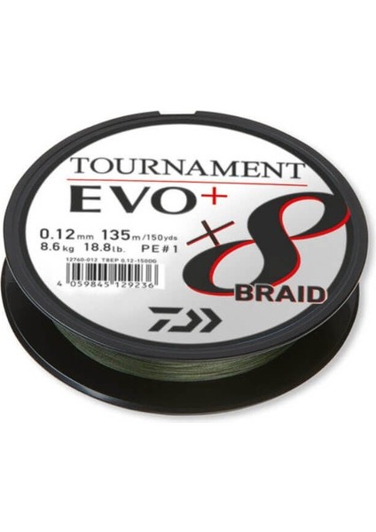 Tournament Evo+ 8b 270 Mt. Dark Green Ip Misina 0.26 mm fiyatları