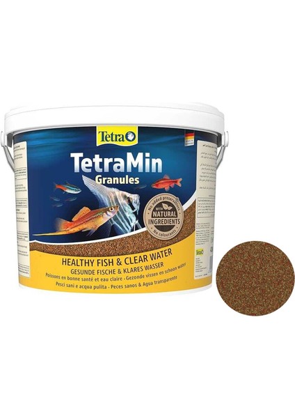 min Granules Tropikal Balık Yemi Paket