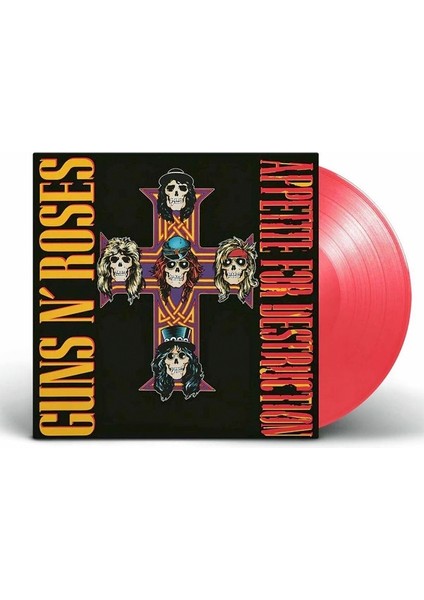Guns N' Roses / Appetite For Destruction (L.e. Kırmızı Transparan Lp) (Plak)
