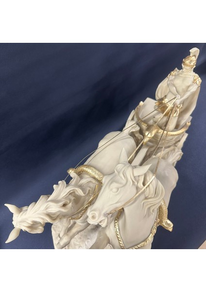 Antik Roma Savaş Arabası Büyük Boy Biblo