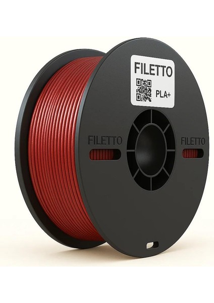 Pla+ Filament 1.75MM 1 kg - Ateş Kırmızı