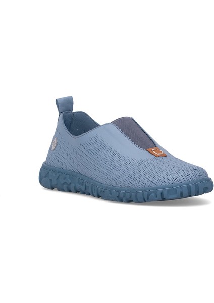 D25YA-665 Kadın Hakiki Deri Casual Ayakkabı Mavi fiyatları