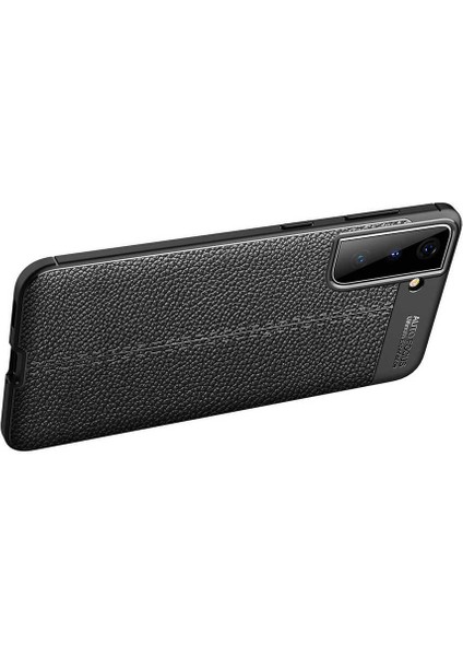 Galaxy S21 Plus Kılıf Iktk Niss Silikon Kapak-Lacivert