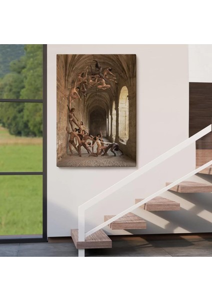 Rob Woodcox Insan Dalgasi Adlı Eseri Duvar TABLOSU-6389 fırsatları