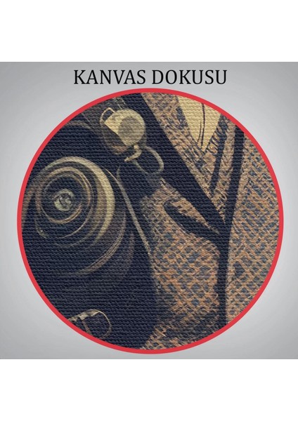 Takım Elbiseli Seyahat Eden Adam Vintage Kanvas TABLO-6323 indirimleri