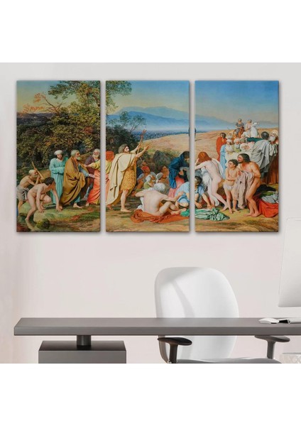 Isa'nın Insanlara Görünüşü Tablosu - Aleksander Ivanov - The Apparition Of Christ To The PEOPLE-6539 modelleri