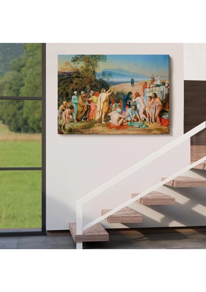 Isa'nın Insanlara Görünüşü Tablosu - Aleksander Ivanov - The Apparition Of Christ To The PEOPLE-6539 indirimleri