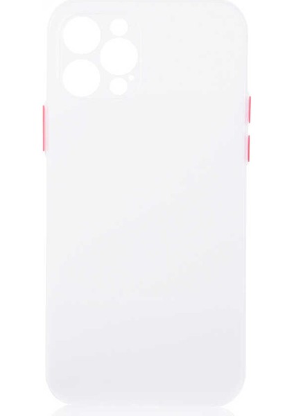 iPhone 12 Pro Uyumlu ​​​​iktk Slims Kapak-Renksiz