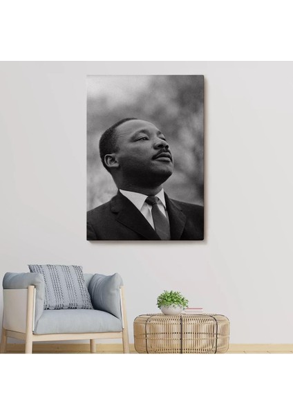Martin Luther King Dekoratif Kanvas Duvar TABLOSU-6374 fiyatları