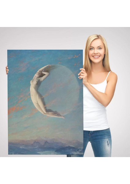 Fransız Ressam Albert Aublet’in “selene” Adlı TABLOSU-6345 modelleri