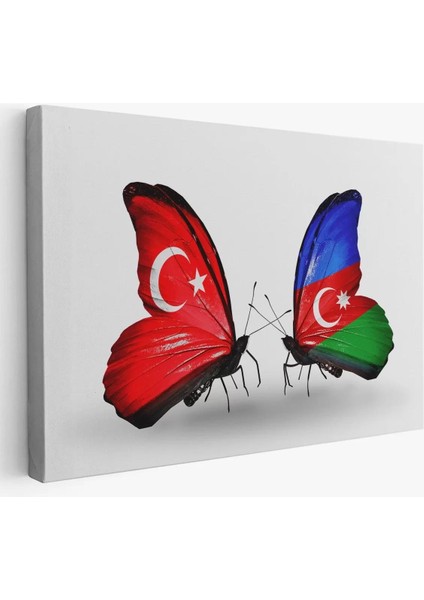 Azerbaycan Türkiye Dekoratif Kanvas TABLO-6501