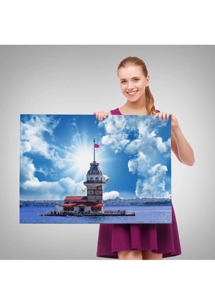 Kız Kulesi Manzarası Duvar TABLOSU-6515 modelleri
