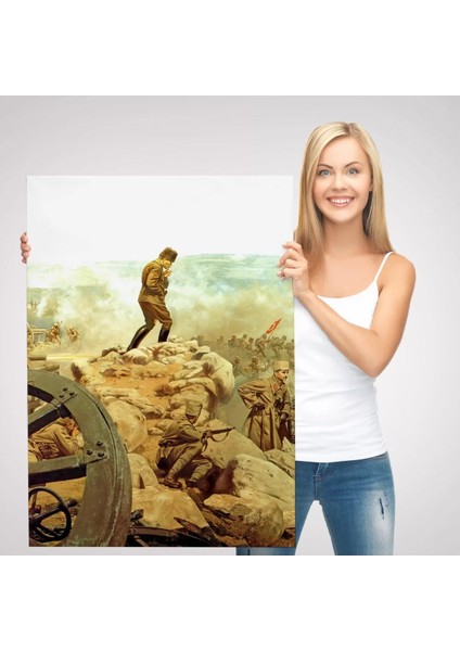 Atatürk ve Büyük Taarruz Duvar TABLUSU-6463 modelleri