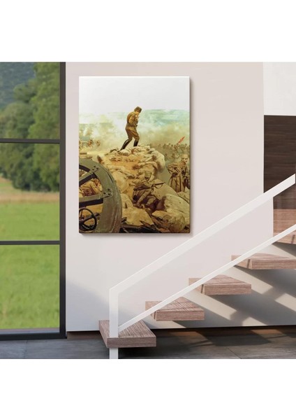 Atatürk ve Büyük Taarruz Duvar TABLUSU-6463 fırsatları