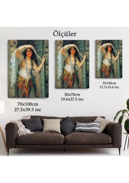 Kapıdan Bakan Cariye Tablosu - Arthur WONTNER -6451 indirimleri