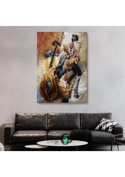 Sürreal Müzik Grubu Duvar TABLOSU-6498 fiyatları