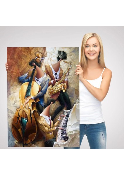 Sürreal Müzik Grubu Duvar TABLOSU-6498 modelleri