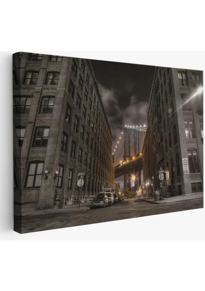 Manhattan Sokak Manzara TABLOSU-6517