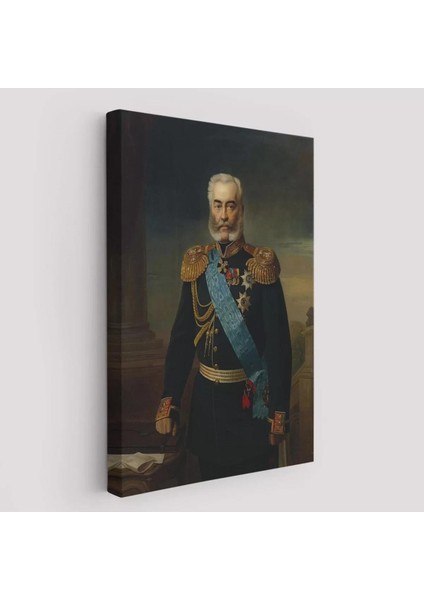 Rus Imparatorluğu Generali Alexander Vladimirovich ADLERBERG TABLOSU-6359