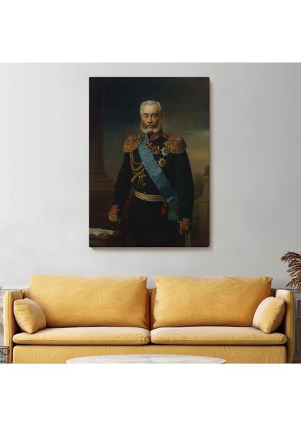 Rus Imparatorluğu Generali Alexander Vladimirovich ADLERBERG TABLOSU-6359 fiyatları