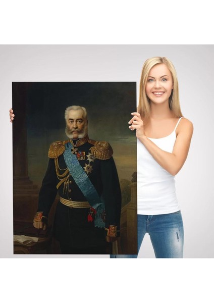 Rus Imparatorluğu Generali Alexander Vladimirovich ADLERBERG TABLOSU-6359 modelleri