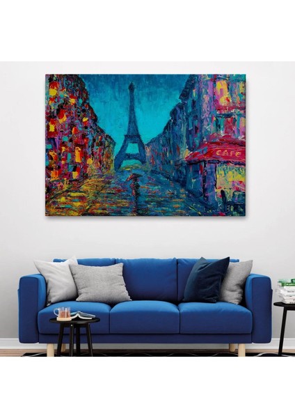 Fransa Paris Sokakları Duvar TABLOSU-1219 fiyatları