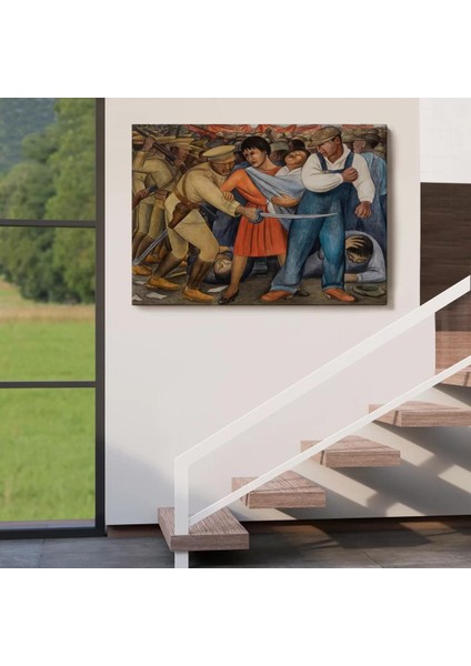 Diego Rivera'nın Isyan TABLOSU-6587 indirimleri