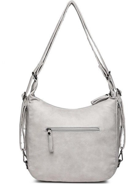 Yıkama Deri Hem Sırt Hem Omuz Kadın Çantası 21-K Barcelona 1930 fiyatları