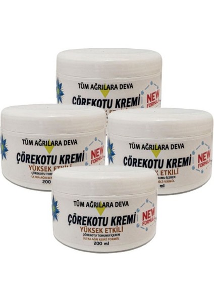 Corex Çörek Otu Kremi White Box 200 ml x 4 Adet