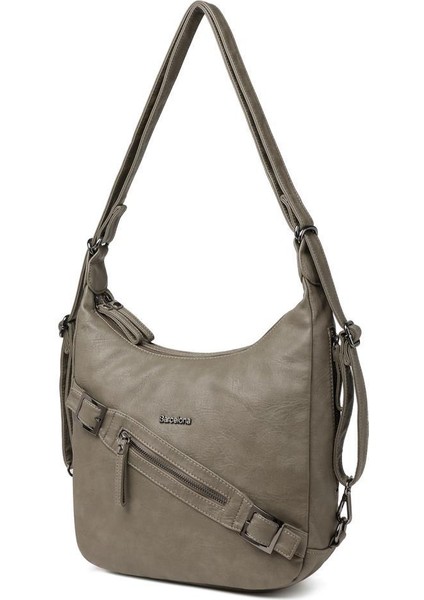 Yıkama Deri Hem Sırt Hem Omuz Kadın Çantası 21-K Barcelona 1930 modelleri