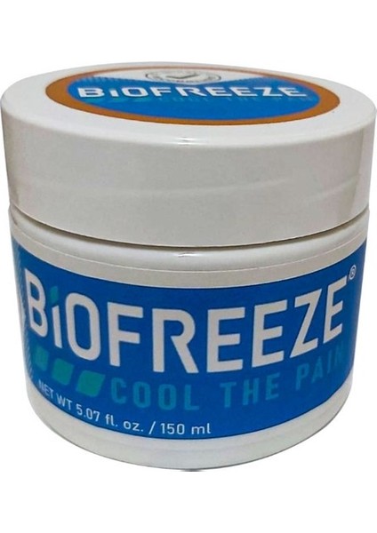 Biofreeze Cool The Pain Cream 150 ml Sırt Bel Diz Dirsek Iskelet ve Kas Teskin Edici Masaj Kremi
