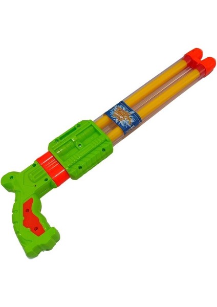 Renkli Pompalı Su Tabancası 40 Cm.
