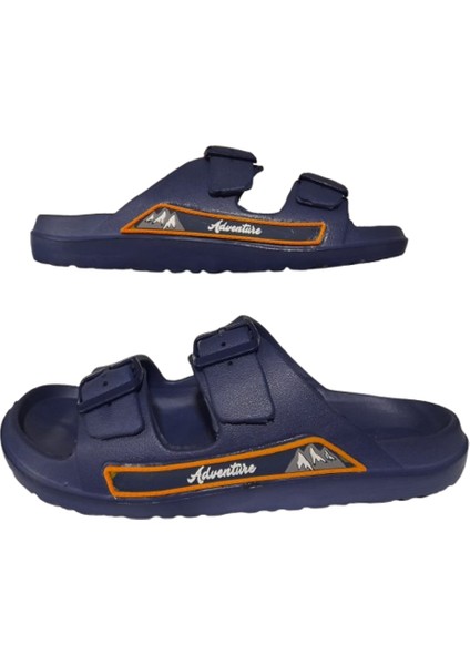 Lacivert Erkek Havuz Plaj Tokalı Terlik