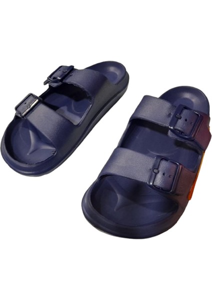 Lacivert Erkek Havuz Plaj Tokalı Terlik modelleri