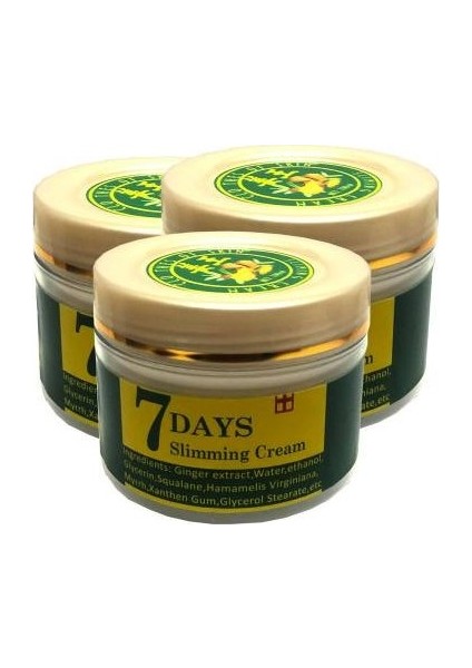 Hintohu Slimming Cream Ginger Miracle 100 ml Vücut Bakım Kremi Zencefil 3 Adet