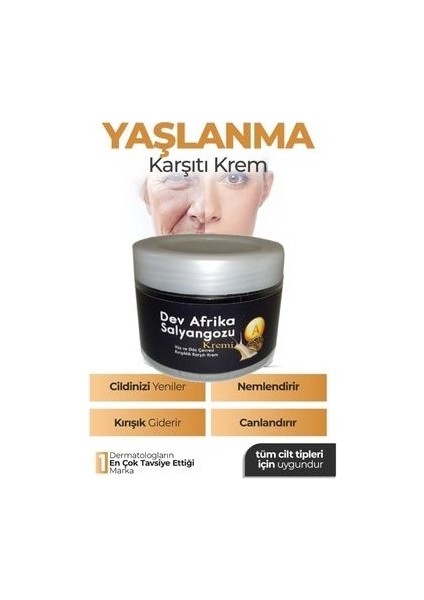 Das Dev Arfrika Salyangozu Kırşıklık Karşıtı Kremi 100 ml x 3 Adet fiyatları