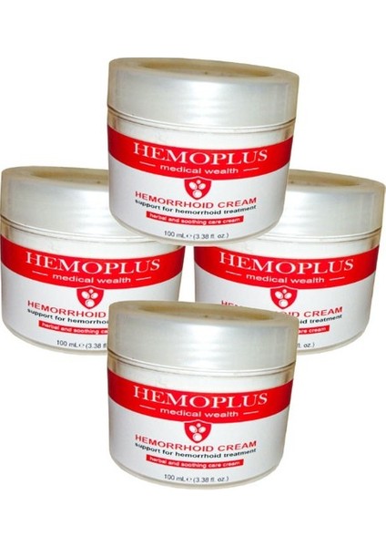 Hemoplus Krem 4 Tane x 150 ml